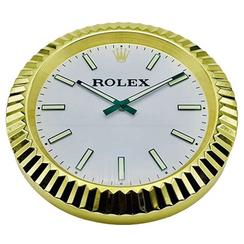 horloge rolex mural|lucky rolex wall clocks.